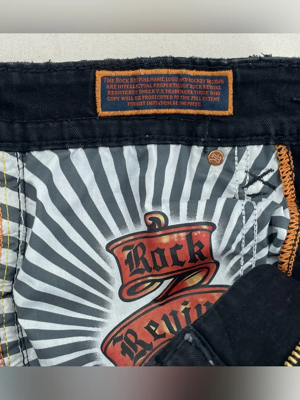 Rock Revival Black Jeans